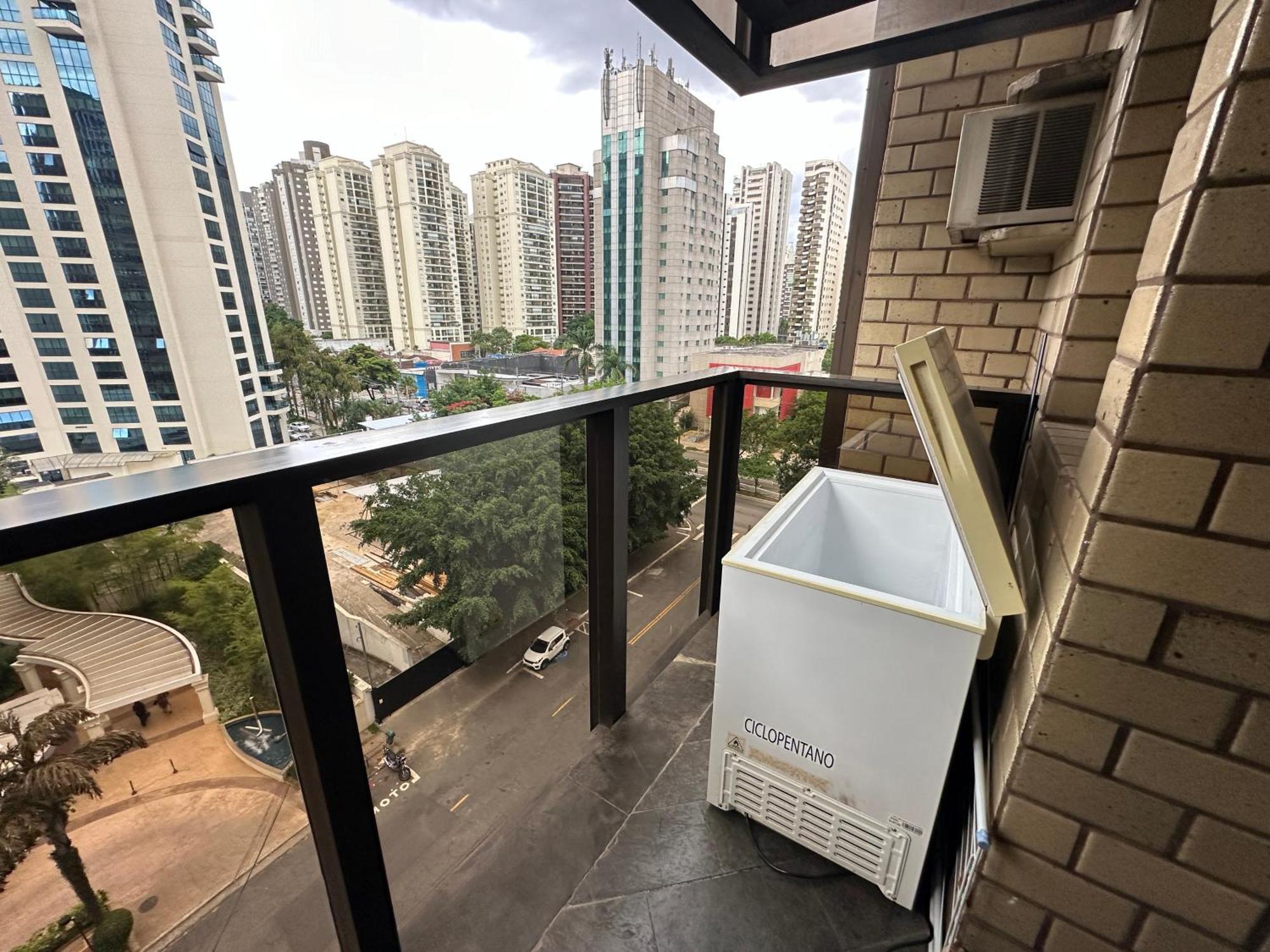 1601 Apart-Hotel Qi Intelligent Ibirapuera เซาเปาโล ภายนอก รูปภาพ