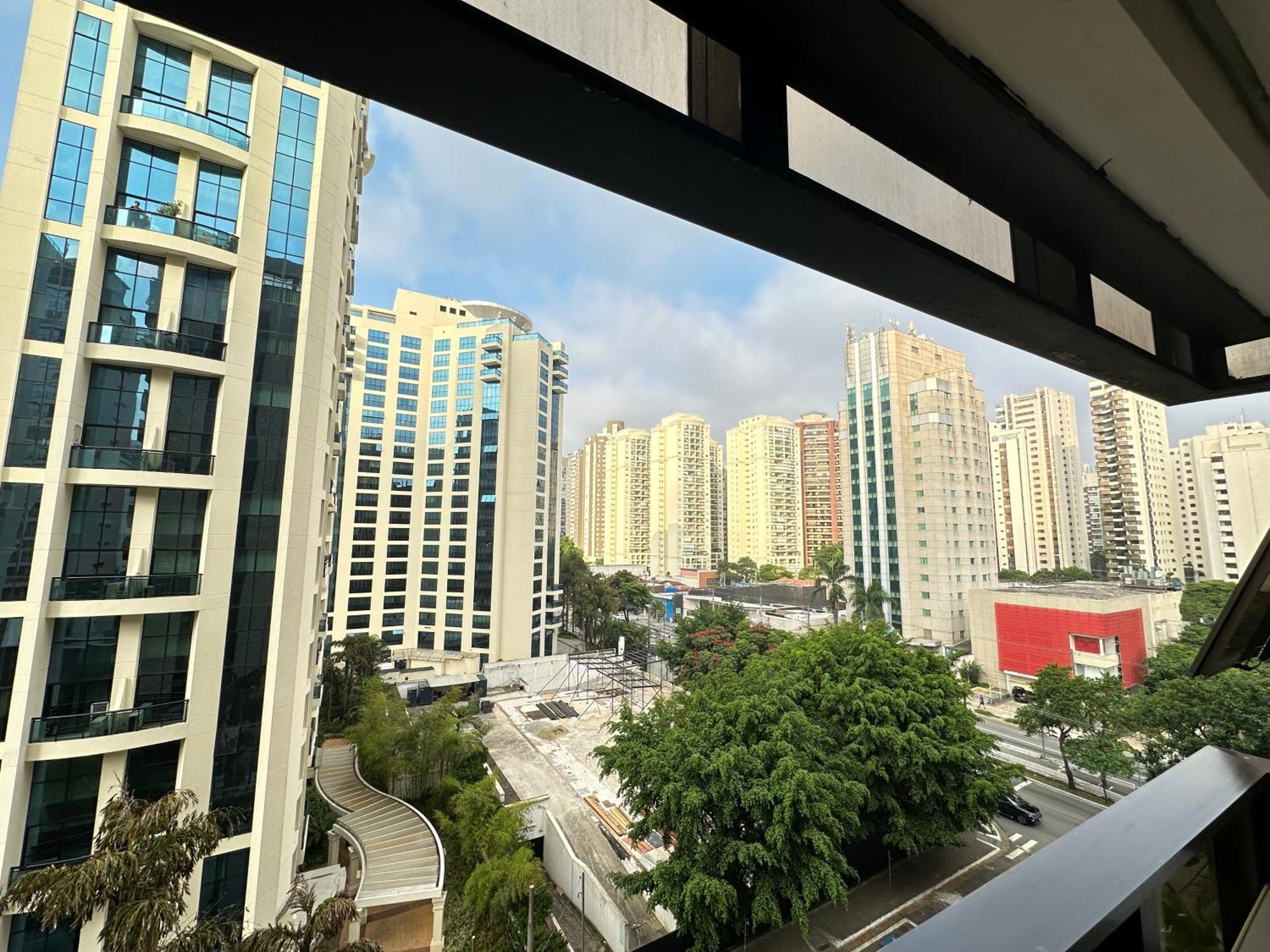 1601 Apart-Hotel Qi Intelligent Ibirapuera เซาเปาโล ภายนอก รูปภาพ