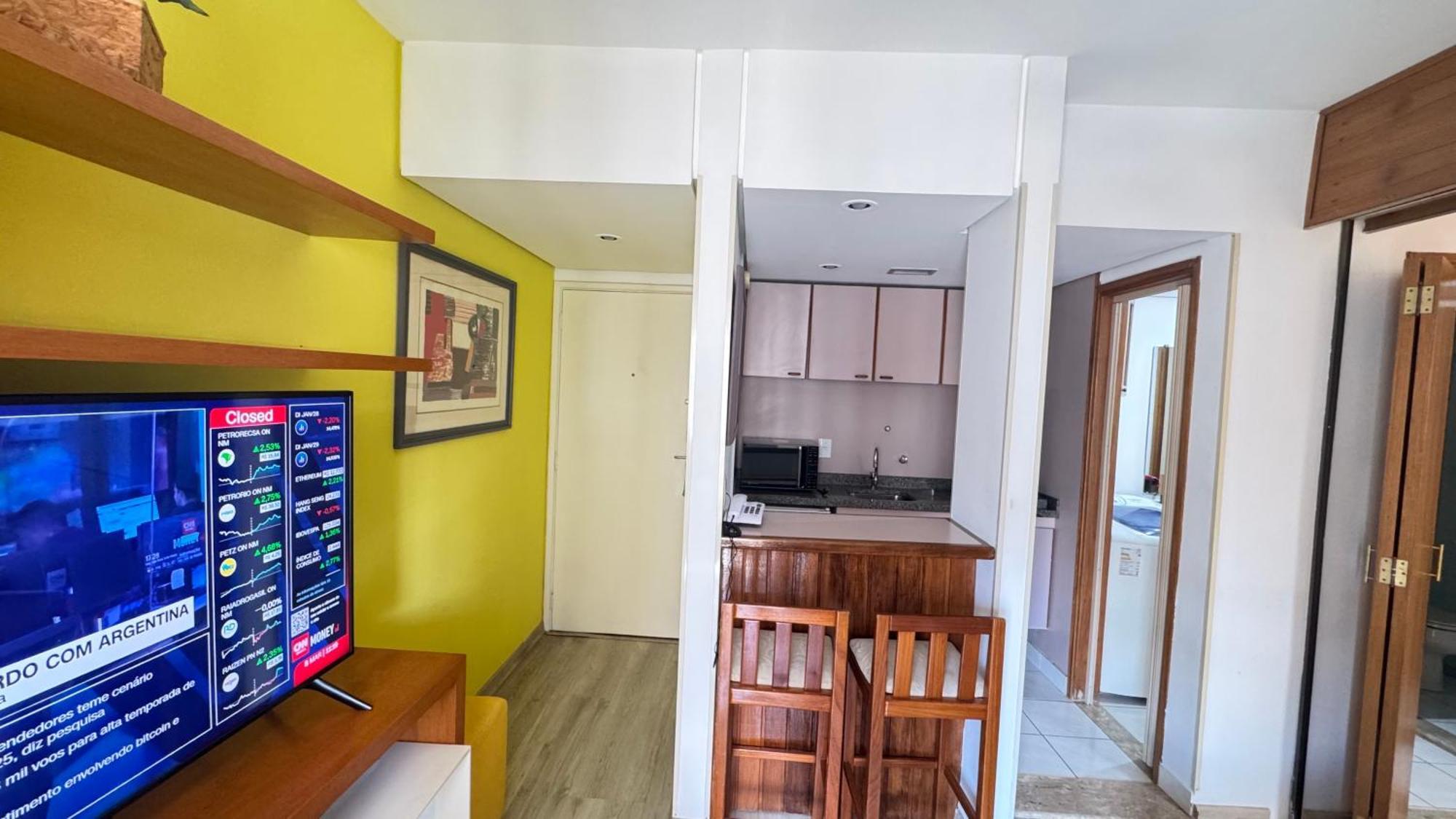 1601 Apart-Hotel Qi Intelligent Ibirapuera เซาเปาโล ภายนอก รูปภาพ